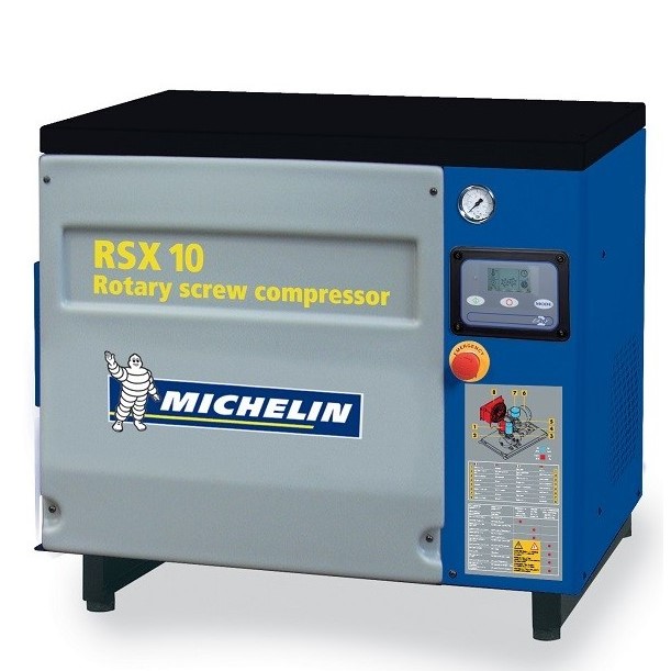 Compresor de Tornillo Silencioso de 10HP sin estanque - RSX 10
