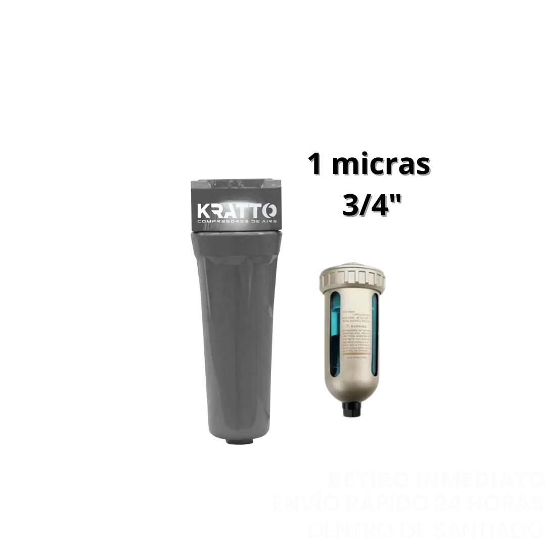 Filtro de Línea P-015 KRATTO 1500L/min - 3/4